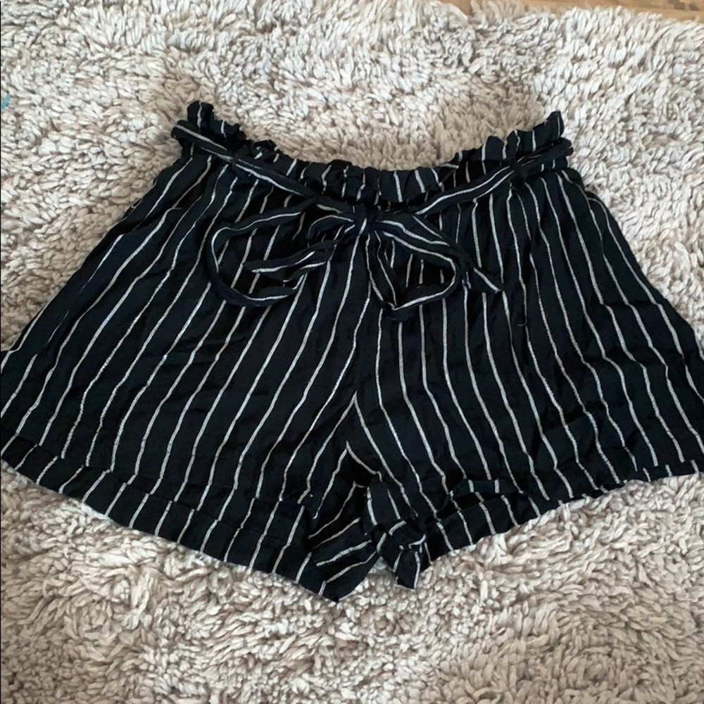 AE Striped Tie Shorts